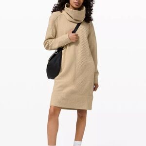 Lululemon On Repeat dress, size 10, khaki